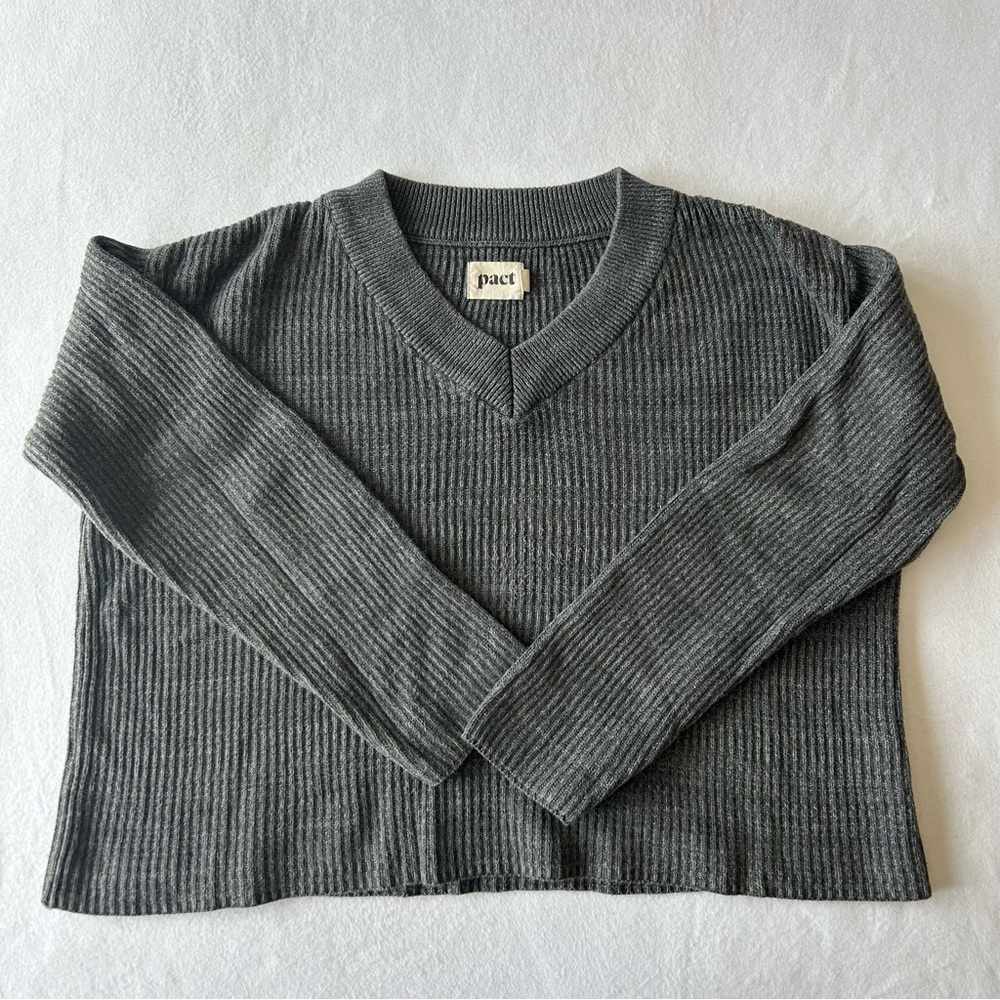 Pact Women’s Gray Sweater